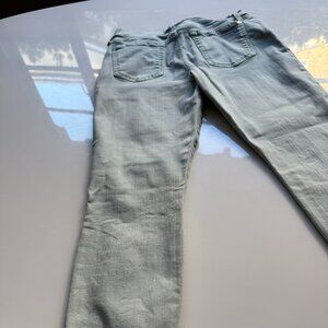 7 for All Mankind light teal skinny jeans - 29